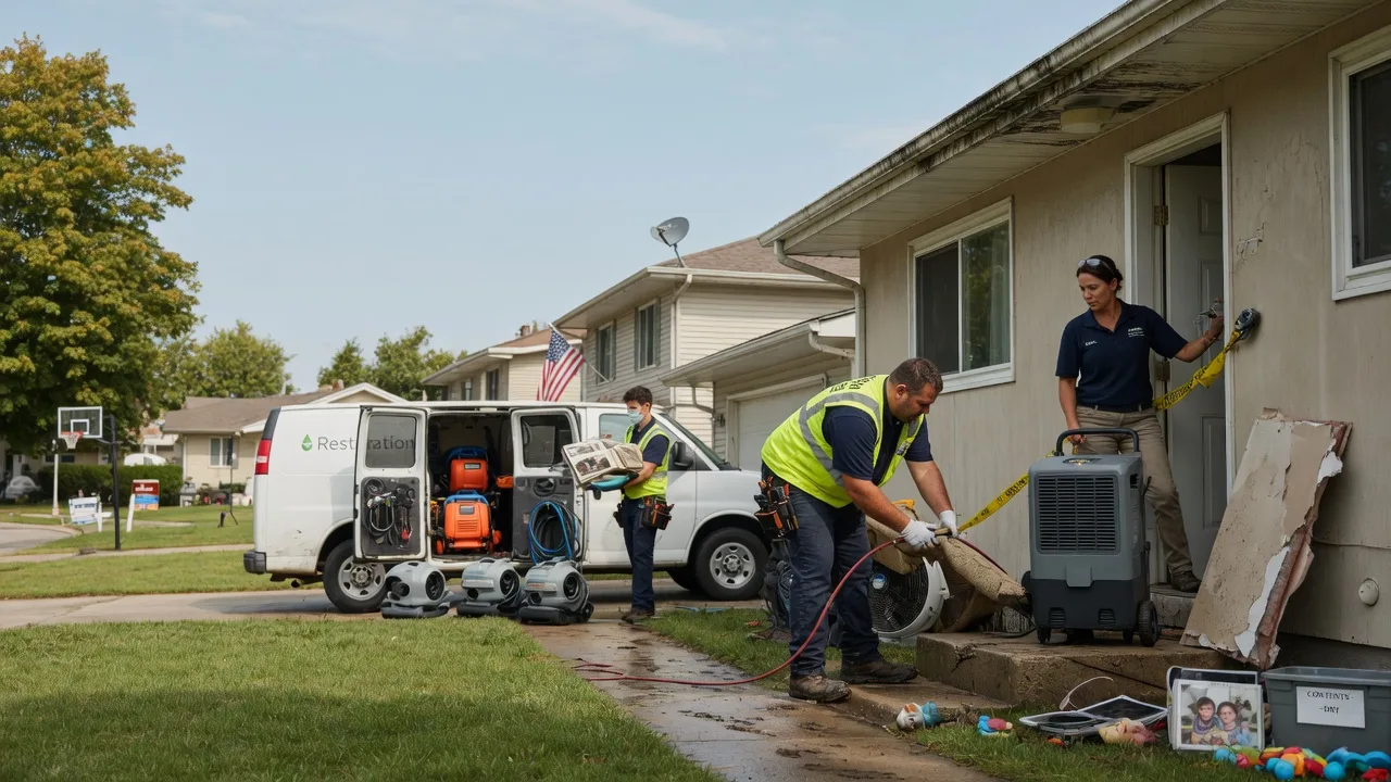 Water Damage Restoration in Danville, PA near me